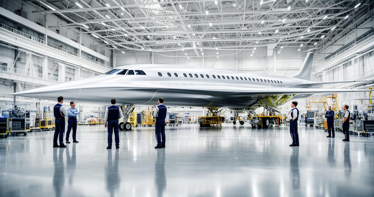 Avions supersoniques : le constructeur Boom Technology voit son carnet de commandes rempli grâce à la demande croissante du secteur touristique